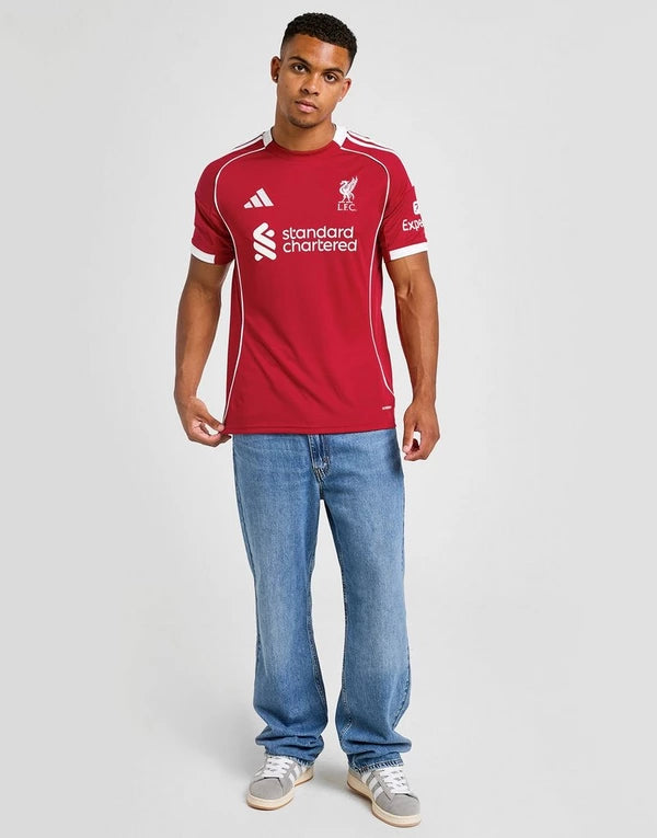 Adidas Liverpool 2025/26 home shirt